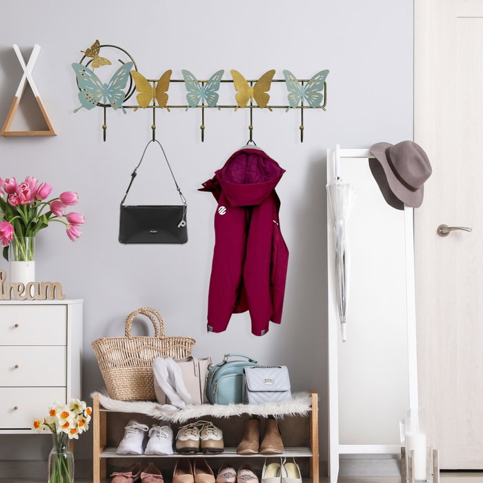 Wallity Diana Gancho de Pared Multicolor